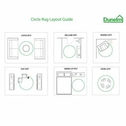 Flair Infinite Blossom Circle Rug -Hot Sale rugs Shop 1000080402 alt04