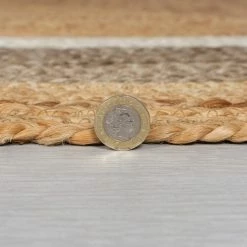 Dunelm Natural Jute Border Rug -Hot Sale rugs Shop 1000082990 alt01