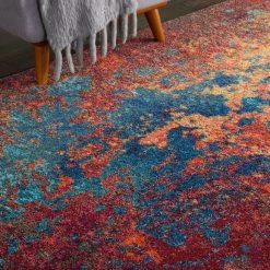Nourison Multi Coloured Celestial Atlantic Rug 12 Nourison Multi Coloured Celestial Atlantic Rug -Hot Sale rugs Shop 1000098164 alt04