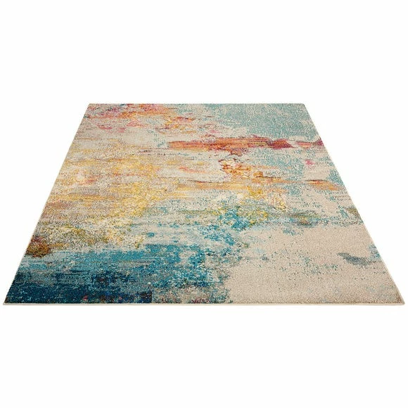 Nourison Multi Coloured Celestial Sealife Rug 7 Nourison Multi Coloured Celestial Sealife Rug - Image 5