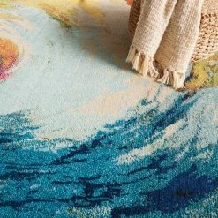 Nourison Multi Coloured Celestial Wave Rug -Hot Sale rugs Shop 1000098170 alt02