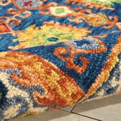 Nourison Vibrant 2 Teal Rug 11 Nourison Vibrant 2 Teal Rug -Hot Sale rugs Shop 1000112298 alt03