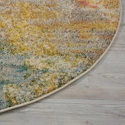 Nourison Celestial Sealife Round Rug -Hot Sale rugs Shop 1000116435 alt05