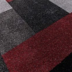 Dunelm Red Chunky Blocks Rug -Hot Sale rugs Shop 1000117203 alt02