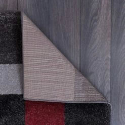 Dunelm Red Chunky Blocks Rug -Hot Sale rugs Shop 1000117203 alt04