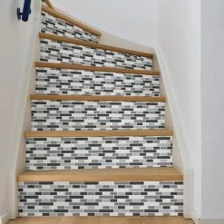 InHome Smoked Glass Self Adhesive Backsplash Tiles -Hot Sale rugs Shop 1000136077 alt04