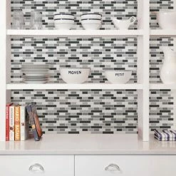 InHome Smoked Glass Self Adhesive Backsplash Tiles -Hot Sale rugs Shop 1000136077 alt05