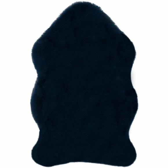 Dunelm Supersoft Single Pelt Faux Fur Rug 4 Dunelm Supersoft Single Pelt Faux Fur Rug - Image 2