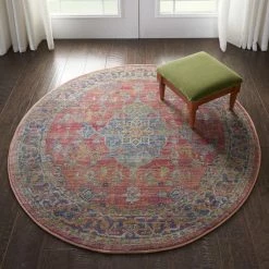 Nourison Ankara Global 1 Round Rug -Hot Sale rugs Shop 1000143057 alt02