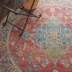 Nourison Ankara Global 1 Round Rug -Hot Sale rugs Shop 1000143057 alt03