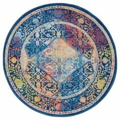 Nourison Ankara Global 4 Round Rug -Hot Sale rugs Shop 1000143066 alt02