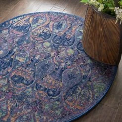 Nourison Ankara Global 8 Round Rug -Hot Sale rugs Shop 1000143079 alt02