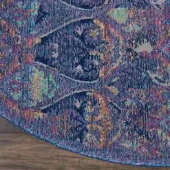 Nourison Ankara Global 8 Round Rug -Hot Sale rugs Shop 1000143079 alt05