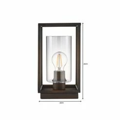 Dunelm London Bronze Industrial Table Lamp -Hot Sale rugs Shop 1000149171 alt07
