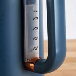 Dunelm 1.7L 3.kW Matt Navy & Copper Jug Kettle -Hot Sale rugs Shop 1000150238 alt02