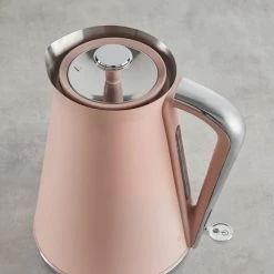 Dunelm Contemporary 1.7L 3kW Blush Pink Jug Kettle -Hot Sale rugs Shop 1000155915 alt02