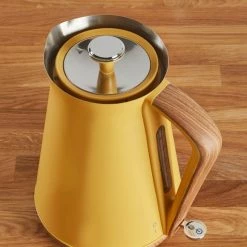 Dunelm Contemporary 1.7L 3kW Ochre Jug Kettle -Hot Sale rugs Shop 1000155916 alt02