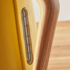 Dunelm Contemporary 1.7L 3kW Ochre Jug Kettle -Hot Sale rugs Shop 1000155916 alt03