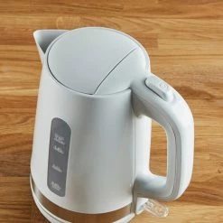 Dunelm 1.7L 3kW Plastic White Kettle -Hot Sale rugs Shop 1000155946 alt01
