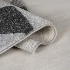 Dunelm Geo Squares Circle Rug -Hot Sale rugs Shop 1000158785 alt04