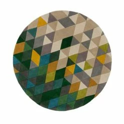 Flair Prism Wool Circle Rug -Hot Sale rugs Shop 1000162283 alt01