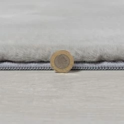 Dunelm Faux Fur Supersoft Lush Circle Rug -Hot Sale rugs Shop 1000168308 alt03