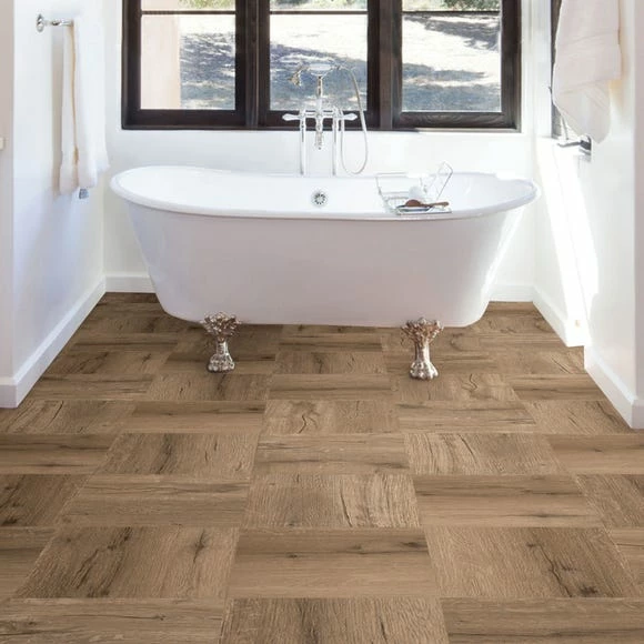 Pickling Brown Self Adhesive Floor Tiles 7 Pickling Brown Self Adhesive Floor Tiles - Image 5