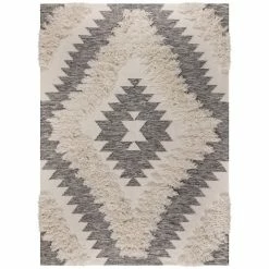 Dunelm Exclusive Amrita Wool Handwoven Rug -Hot Sale rugs Shop 1000180668 alt01