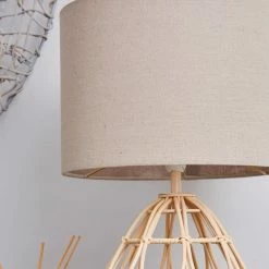 Dunelm Decorative Cane Table Lamp -Hot Sale rugs Shop 1000182787 alt02