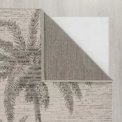 Dunelm Palm Tree Indoor Outdoor Runner -Hot Sale rugs Shop 1000183758 alt04