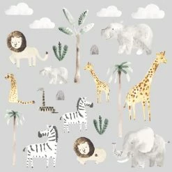 Dunelm Safari Natural Medium Wall Stickers 7 Dunelm Safari Natural Medium Wall Stickers -Hot Sale rugs Shop 1000184881 alt02