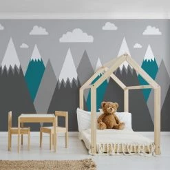 Dunelm Mountains Mural -Hot Sale rugs Shop 1000185483 alt01