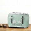 Dunelm Retro Seafoam 4 Slice Toaster 2 Dunelm Retro Seafoam 4 Slice Toaster -Hot Sale rugs Shop 30421476
