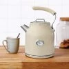 Dunelm Retro 1.7L 3KW Cream Jug Kettle -Hot Sale rugs Shop 30604926