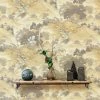 Crown Wallpaper Oriental Landscape Yellow Wallpaper -Hot Sale rugs Shop 30611096