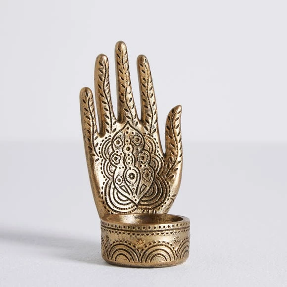 Dunelm Buddha Hand Tealight Holder 3 Dunelm Buddha Hand Tealight Holder