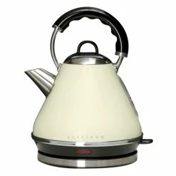 Dunelm Spectrum Cream Rapid Boil Pyramid Kettle