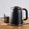 Dunelm 1.7L 3kW Matt Black & Copper Jug Kettle -Hot Sale rugs Shop 30622704