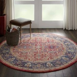 Nourison Ankara Global 2 Round Rug