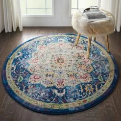 Nourison Ankara Global 3 Round Rug