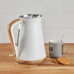 Dunelm Contemporary White Jug Kettle