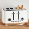 Dunelm Contemporary Matt White 4 Slice Toaster 2 Dunelm Contemporary Matt White 4 Slice Toaster -Hot Sale rugs Shop 30662543