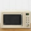 Dunelm Retro 20L 800W Microwave Cream -Hot Sale rugs Shop 30665444