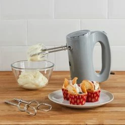 Dunelm 300W Grey Hand Mixer