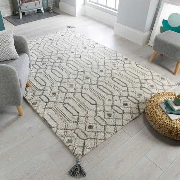 Dunelm Pietro Geometric Rug 3 Dunelm Pietro Geometric Rug