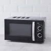 Dunelm Black 20L 700W Manual Microwave -Hot Sale rugs Shop 30685413