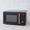 Dunelm Contemporary 20L 700W Black Microwave -Hot Sale rugs Shop 30685570