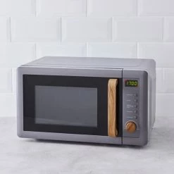 Dunelm Contemporary 20L 700W Grey Microwave
