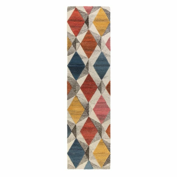 Dunelm Yara Geometric Runner 3 Dunelm Yara Geometric Runner