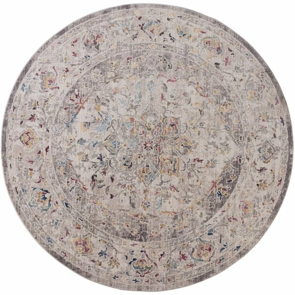 Dunelm Soraya Traditional Circle Rug 6 Dunelm Soraya Traditional Circle Rug - Image 4
